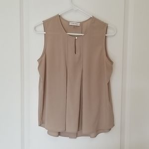 Calvin Klein sleeveless blouse